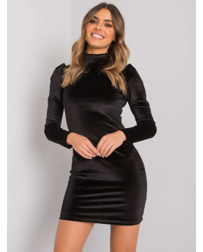 Puošni veliūro suknelė Rue Paris (juoda) Puošni veliūro suknelė Rue Paris (juoda)