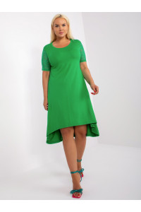 Plus size dydžio vasarinė suknelė moterims Relevant (žalia)